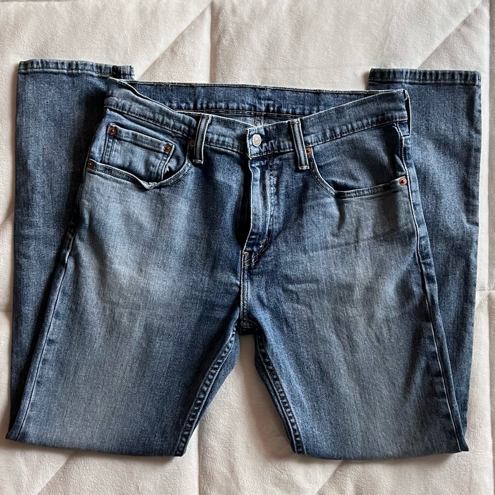 LEVIS LEVI STRAUSS 512 Men’s Denim Blue Jeans Size 31 Waist